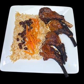Lamb Chop Kabab Platter 4pc