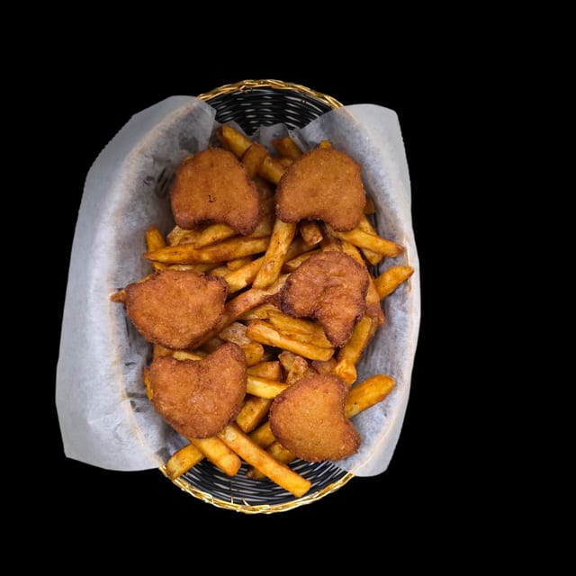 Nuggets 6pcs with Fries.