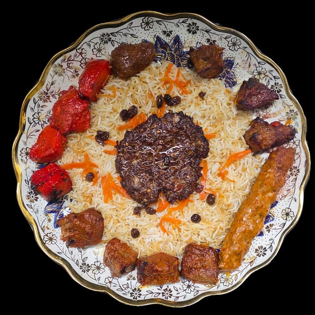 Helmand Combo Platter.