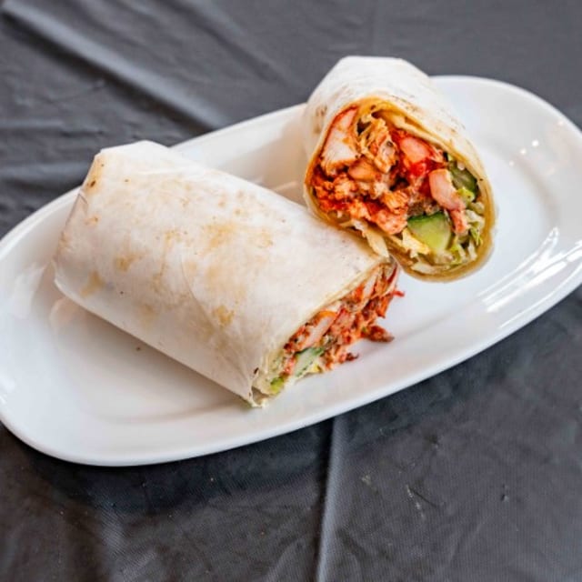 Kandahar Chicken Wrap.